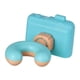 thumbnail image 1 of Yuarrent Soporte para cabezal de ducha montado en la pared sin perforaciones Ángulo antideslizante Ajustable Soporte para cabezal de ducha con forma Juegos de accesorios de baño lago azul Yuarrent HA066799-04, 1 of 6