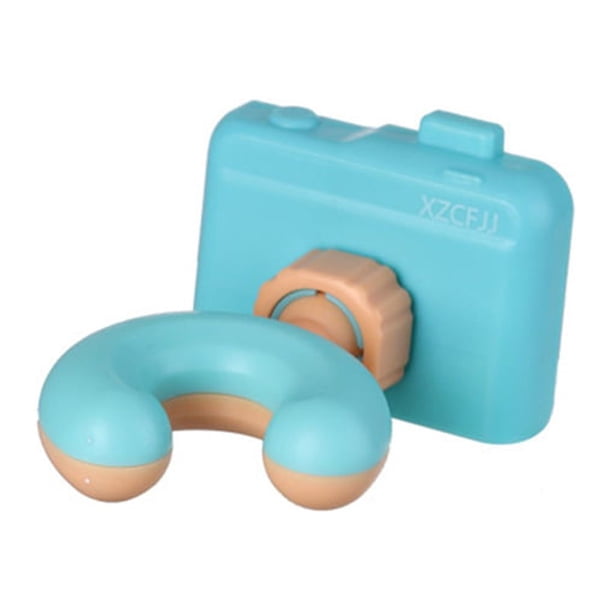 Yuarrent Soporte para cabezal de ducha montado en la pared sin perforaciones Ángulo antideslizante Ajustable Soporte para cabezal de ducha con forma Juegos de accesorios de baño lago azul Yuarrent HA066799-04