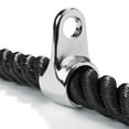 thumbnail image 4 of Sunny Health & Fitness Tricep Push Down Non-Slip Rope Cable Attachment 27 Inches Exercise Machine Pulley System Gym Workout Face Pull, Bicep Hammer Curl, Overhead Extension, Abdominal - SF-XFA013, 4 of 6