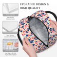 thumbnail image 3 of Rateoe Leopard Print (2) Pattern Lunch Bag Women, Lunch Box, Lunch Bag, Small Leakproof Lunch Tote Large Capacity Reusable Insulated Cooler Lunch Container, 3 of 6