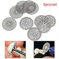 thumbnail image 4 of OUSITAID 5 Pcs Disque de Coupe Ultra-Fin Double Face Blanchiment des Dents, 4 of 5
