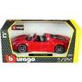 thumbnail image 3 of Porsche 918 Spyder Convertible Red 1/24 Diecast Model Car by Bburago, 3 of 3