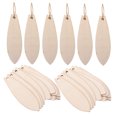 thumbnail image 6 of RENACLIPY 60 Pieces Khaki Wooden Surfboard Cutouts for Crafts, Painting, and Nautical Party Decorations, 6 of 8