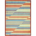 thumbnail image 3 of Joy Carpets 1723B-02 Kid Essentials Rhythm Rectangle Teen Area Rugs  02 Tropical - 3 ft. 10 in. x 5 ft. 4 in., 3 of 4