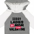 thumbnail image 4 of Inktastic Sorry Ladies My Mom is My Valentine Boys Long Sleeve Baby Bodysuit, 4 of 5