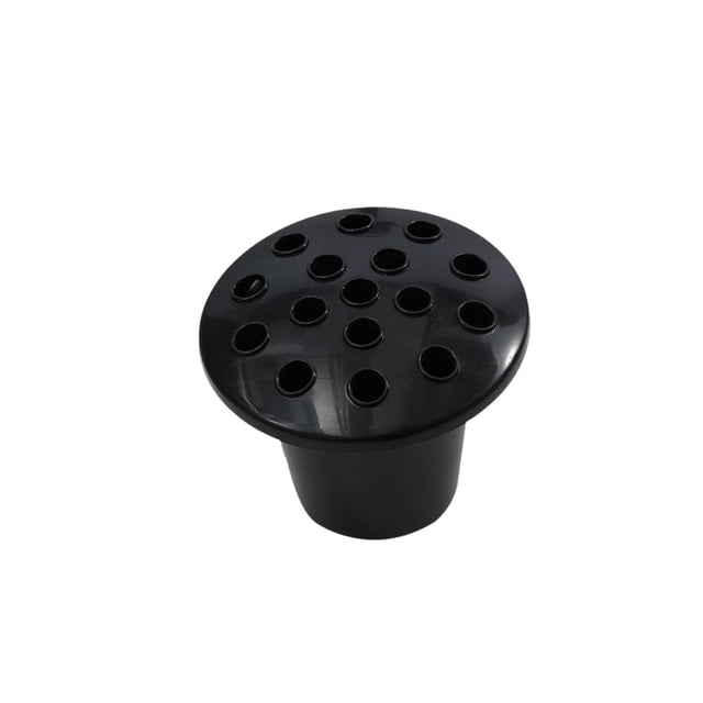 Jarrón para tumba, contenedor para cementerio, lápida para plantas de exterior, jardín, funeral Negro
