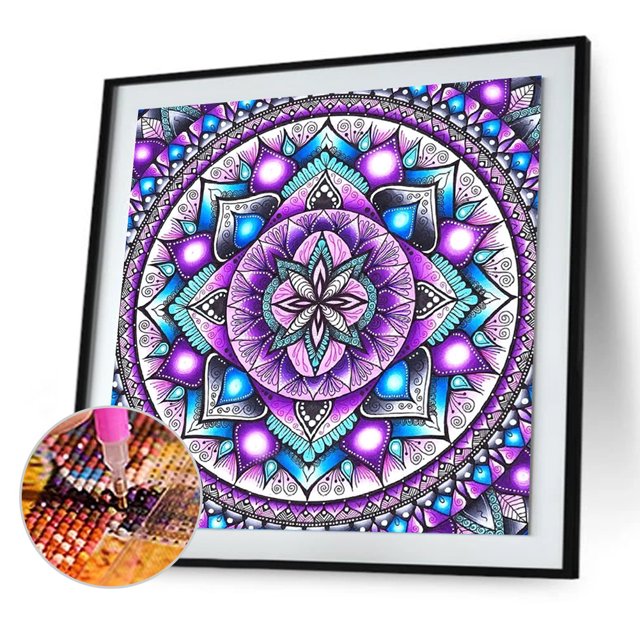 Cuadros Decorativos DIY diamante pintura Kit 5D mosaico Mandala cuadrado completo Rhinestone dibujo regalo DQrwqpou Nuevos Originales