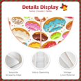 thumbnail image 3 of Sikiie Color Donut Nativity Christmas Tree Skirt, Jesus Christian Winter Holiday Tree Mat Decoration(30-48IN)48", 3 of 6