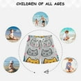 thumbnail image 6 of FORMRS Boys Swim Trunks Quick Dry Mesh Liner Boardshorts Sizes XS-XL, Cute Cat Pattern, 6 of 7