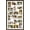 Brown, variant on 11x14 Collage Picture Frame Displays Five 4x6 inch Photos