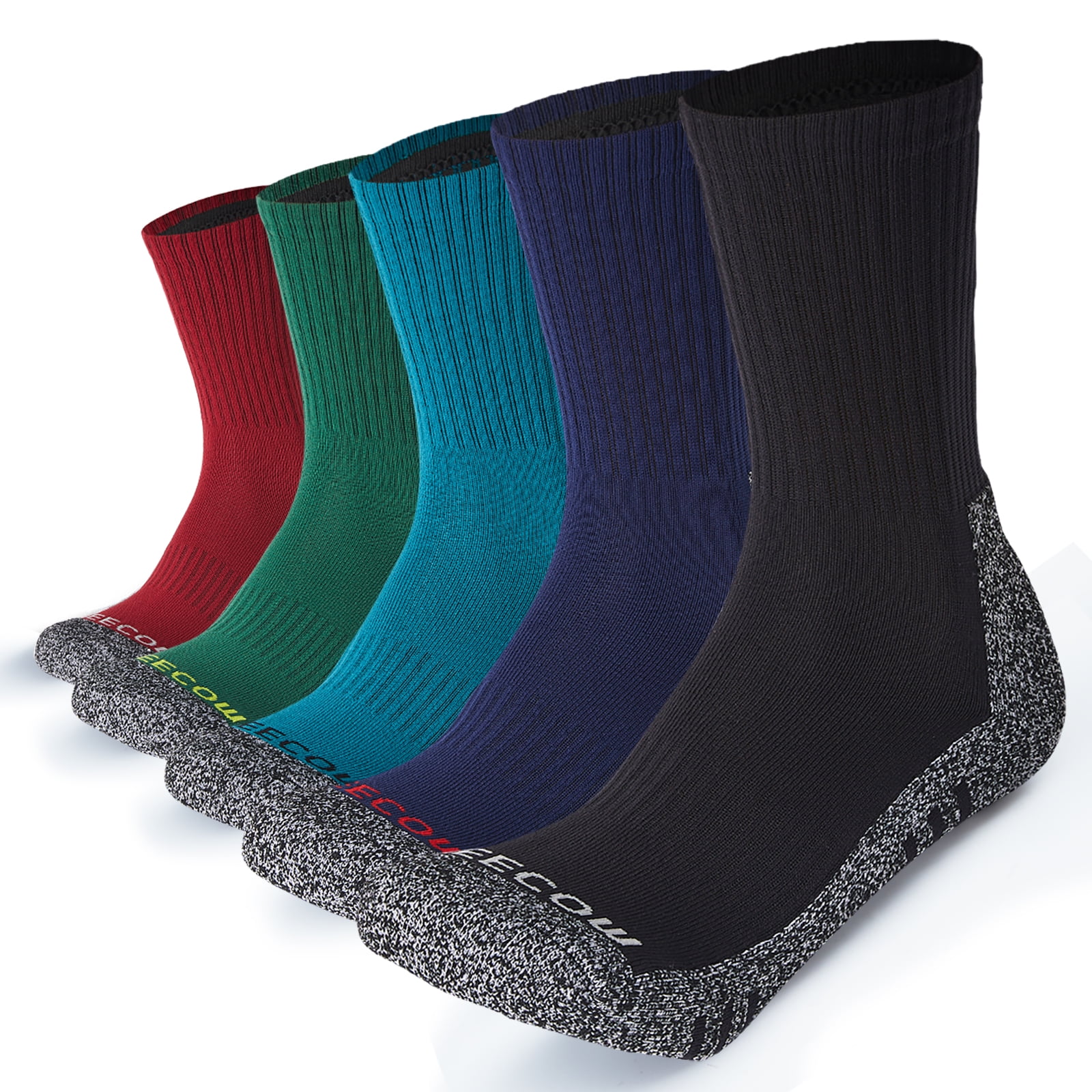 KEECOW Women Hiking Socks Ankle Crew Cushion Quarter Walking Boot Socks