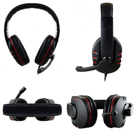 New USB Wired Stereo Micphone Gaming Headphone For Sony PS3 PS4 (Best Headphones For Ps3 Gaming)