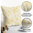 thumbnail image 5 of Sage Green Floral Pillow Covers 18x18 Set of 2 Spring Flower Vintage Chinoiserie Cream Decorative Throw Pillows Outdoor Country Farmhouse Pillowcases Square Cushion Case Decor for Home Sofa Couch Bed, 5 of 6