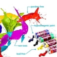 thumbnail image 4 of Kit de pintura facial, tubos de pintura profesional de 12 colores, pintura corporal no tóxica e hipoalergénica para Halloween, rico en pigmentos (ideal para adultos), 4 of 7