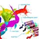 thumbnail image 4 of Kit de pintura facial, tubos de pintura profesional de 12 colores, pintura corporal no tóxica e hipoalergénica para Halloween, rico en pigmentos (ideal para adultos), 4 of 7