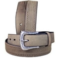 thumbnail image 2 of Ariat Men's Brown Perforated Leather Belt A10004667, 2 of 4