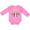 Raspberry, variant on Inktastic Guinea Pig Whisperer Boys or Girls Long Sleeve Baby Bodysuit
