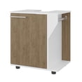 thumbnail image 2 of Phillips Under Sink Cabinet, Double Door Storage with Open Back for Pipes, Wide Unit, Freestanding Cabinet, 2 of 7