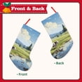 thumbnail image 2 of Lsque Pasture Cow Pattern 18 Inch Christmas Stockings, Festive Holiday Stocking for Christmas Decorations Holiday Decor, 2 of 8