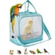 thumbnail image 1 of Transportn Porttil De Malla Para Pjaros, Jaula Plegable De Nailon Para Palomas, Transparente, Ligero, Ideal Para Exteriores, Viajes, Alojamiento Para Aves Pequeas, Recinto De Cra, Uso, UKHBMC, 1 of 7