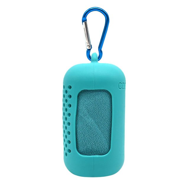 2 uds toalla fría portátil de secado rápido deportes absorción de sudor de fiebre ultrafina TUNC Sencillez