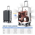 thumbnail image 4 of Uemuo Farm Tractor Printed Washable Luggage Cover - Fashion Suitcase Protector Fits 18-32 Inch Luggage-X-Large, 4 of 7