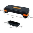 thumbnail image 3 of BalanceFrom Adjustable Workout Aerobic Stepper Step Platform Trainer, 2 Levels, 4-6 Inches, 3 of 3