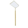 thumbnail image 4 of Fanshaped Eyelash Extension Mirror, Easy Observation Stainless Steel Eyelash Mirror Comfortable Grip  For Home For Woman Golden, 4 of 8