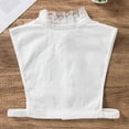 thumbnail image 4 of CAILDANL Fake Collar Detachable Dickey Collar Blouse Half Shirts Lace False Collars for Women Girls, 4 of 6