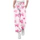 thumbnail image 1 of Pantalones largos para niños y niñas con estampado de cintura elástica y cordón con bolsillo, pantalones largos de cintura alta, pantalones de algodón para niña, 1 of 4