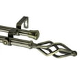 thumbnail image 2 of Vinci Double 13/16 inch dia. Curtain Rod 48-84" - Antique Brass, 2 of 2