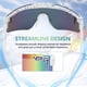 thumbnail image 5 of Gafas de sol deportivas, gafas de sol polarizadas para ciclismo, béisbol, correr, conducir, pesca, golf, esquí Ormromra WMZL-983-7, 5 of 6