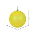 thumbnail image 2 of Vickerman 2.4" Yellow Glitter Ball Ornament, 24 per Bag, 2 of 2