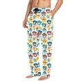 thumbnail image 2 of Cute Cartoon Monkey joogoo Men's Pajama Pants Cotton Long Sleepwear Lounge Pants XL, 2 of 7