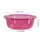 thumbnail image 3 of Highly Transparent Plastic Basin Thickened Household Washbasin Students Dormitory Washbasin Kitchen Washbasin Laundry Basin, 3 of 6