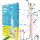 thumbnail image 1 of Cepillo de dientes eléctrico con 4 cabezales y 6 modos - 45000/min, temporizador inteligente, impermeable IPX7, carga USB, batería de 180 días, 1 of 9