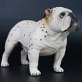 thumbnail image 2 of Shisuyan Bulldog Ornament Dog Statue Beige Plastic 1Pack Compact Size, 2 of 8