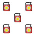 thumbnail image 3 of Shengyu Camping Flashlight Adjustable Lights Keychain Work Lamps Life Waterproof Portable Torch Outdoor Climbing Backpacking Red 5Set, 3 of 6