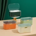 thumbnail image 1 of Airle Boîte de Couverture de Visage Grande Capacité Encastrable Ressort Joint avec Couvercle Large Ouverture Support de Tissu Plastique Multifonctions Antipoussière pour la Maison, 1 of 8