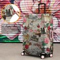 thumbnail image 5 of World Famous Scenery Elastic Luggage Cover Washable Eiffel Tower and Arc de Triomphe Travel Suitcase Cover Fit 22-24in Luggage Cover (No Luggage, Cover only), 5 of 6