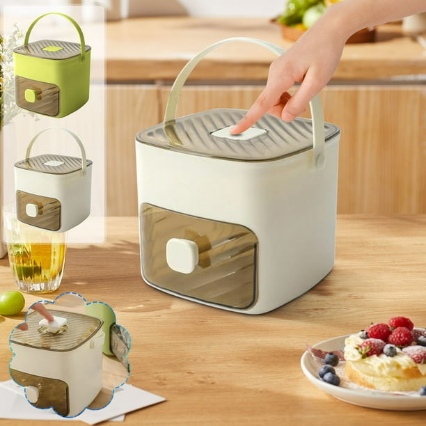 Bandeja de cubitos de hielo portátil y prensable con mecanismo de liberación fácil - Gadget de cocina compacto para cubitos de hielo con formas perfectas - Diseño que ahorra espacio - Versátil para