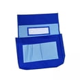 thumbnail image 1 of 2 Bolsas De Almacenamiento Con Bolsillo Trasero Para Silla, Bolsa Para Silla Para Oficina, Suministros Escolares, Preescolar, Azul, 1 of 9
