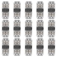 thumbnail image 2 of Conectores electrónicos de bajo voltaje, 15 piezas Terminales de cable electrónicos en forma de I de bajo voltaje Conectores de cable de bajo voltaje Rendimiento de alta gama, 2 of 10