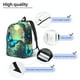 thumbnail image 3 of Fotbe Enchanted Forest Butterfly A Mochila de Lona con Estampado, Mochila Duradera, Mochila Versátil de Alta Calidad, Mochila Compacta Vintage-Small, 3 of 5