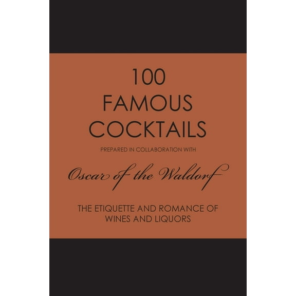 100 Famous Cocktails (Paperback)