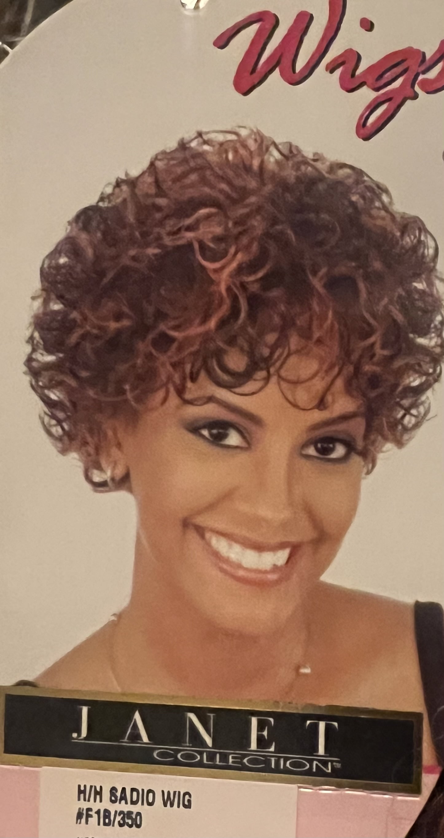 JANET Collection  100%  Human Hair SADIO Wig - Color #F1B/350