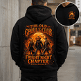 thumbnail image 2 of Custom Year Generation X 1965-1980 The Old Ghouls Club Fright Night Chapter Pumpkin Skull Hoodie Halloween Gift, 2 of 5