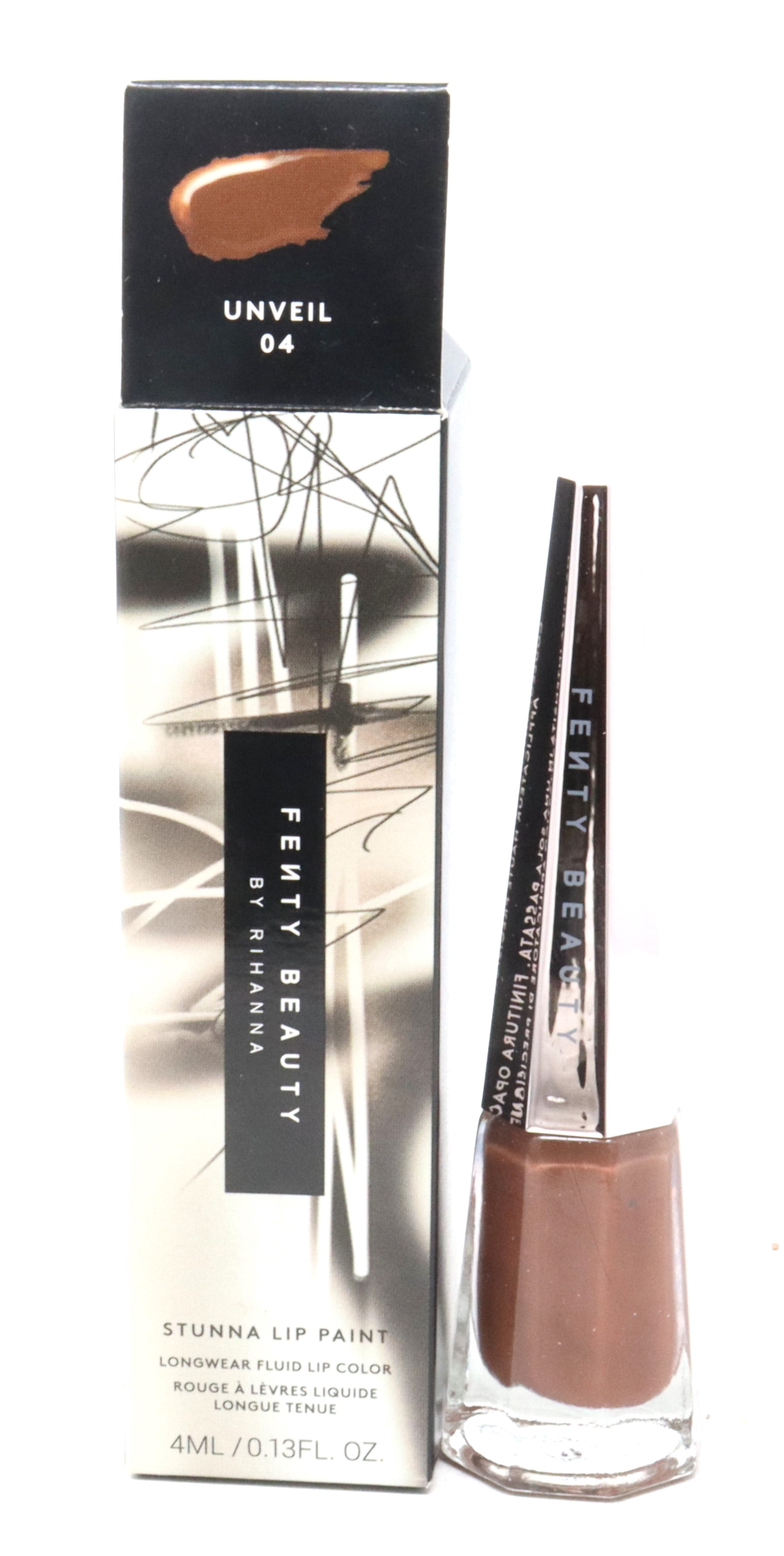 Fenty Beauty Stunna Lip Paint Longwear Fluid Lip - Unveil, 0.13 oz