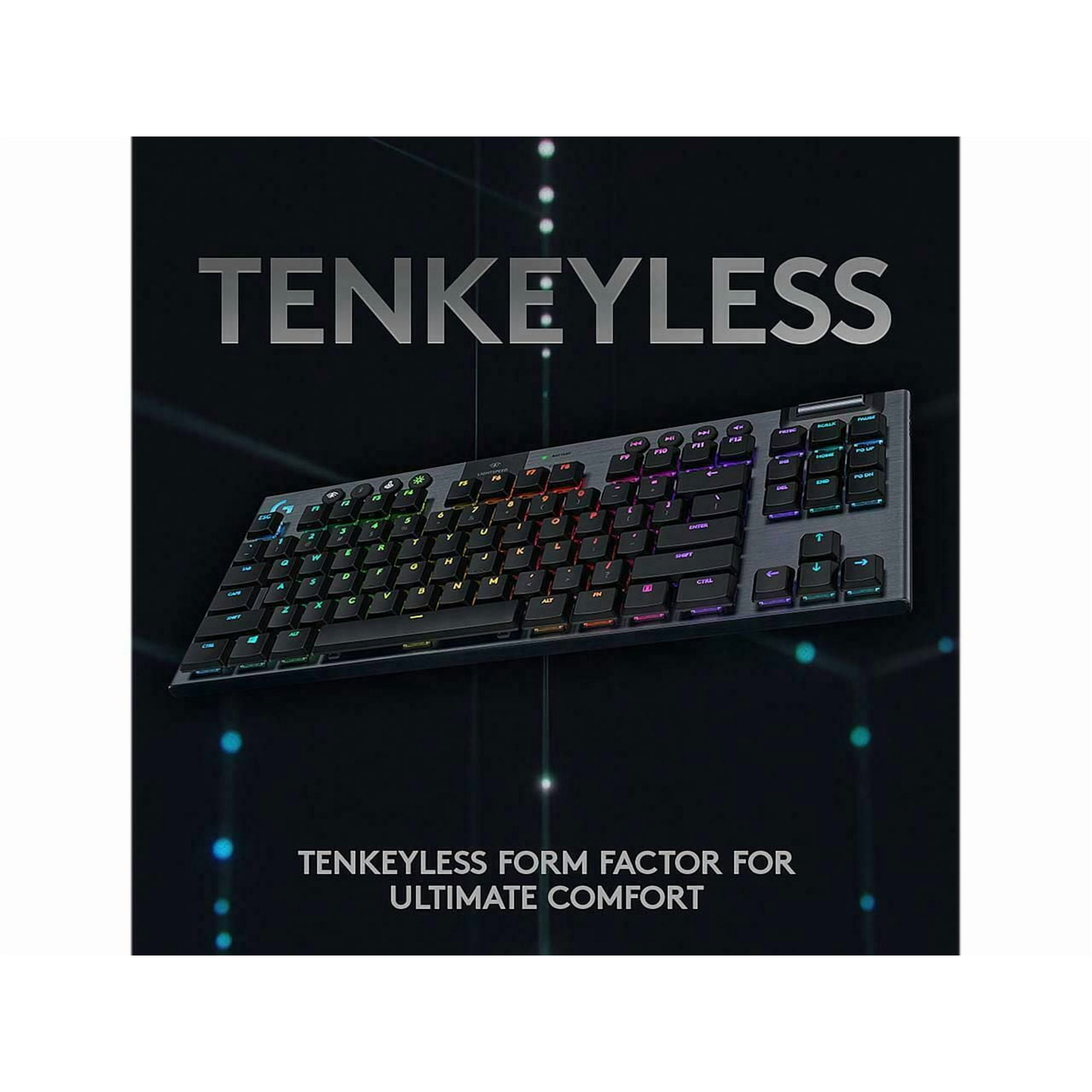 Logitech G915 TKL Tenkeyless LIGHTSPEED Wireless RGB Mechanical