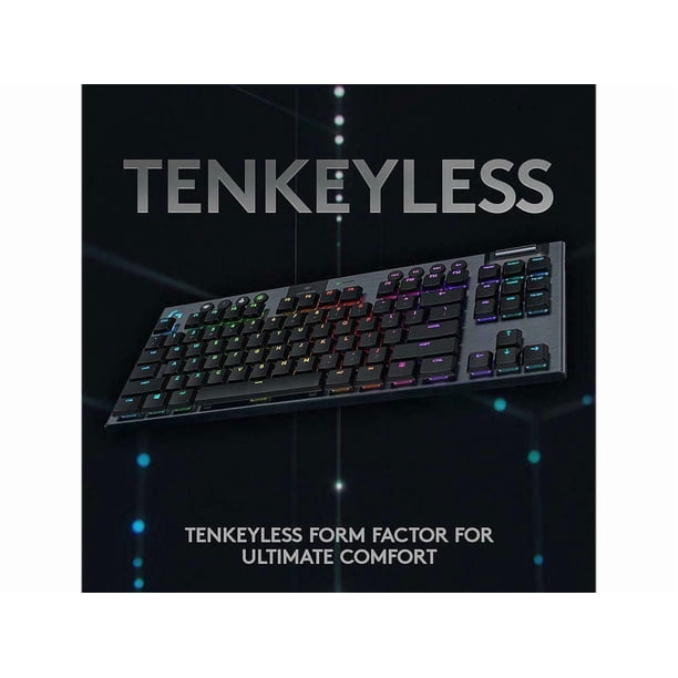 Logitech G915 TKL Tenkeyless LIGHTSPEED Wireless RGB Mechanical